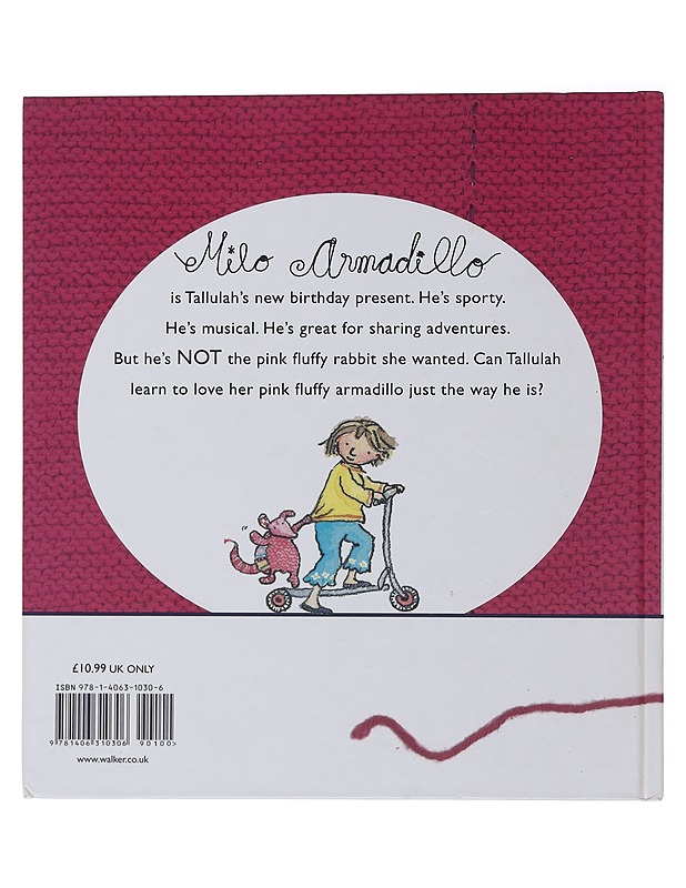 Milo Armadillo - Jan Fearnley - Lastenkirjat - 10105510632 - 1