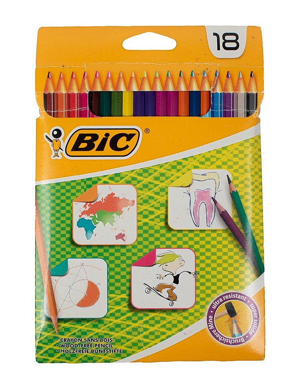 BIC värikynät, 18 kpl - Askartelu - 10105510634 - 0