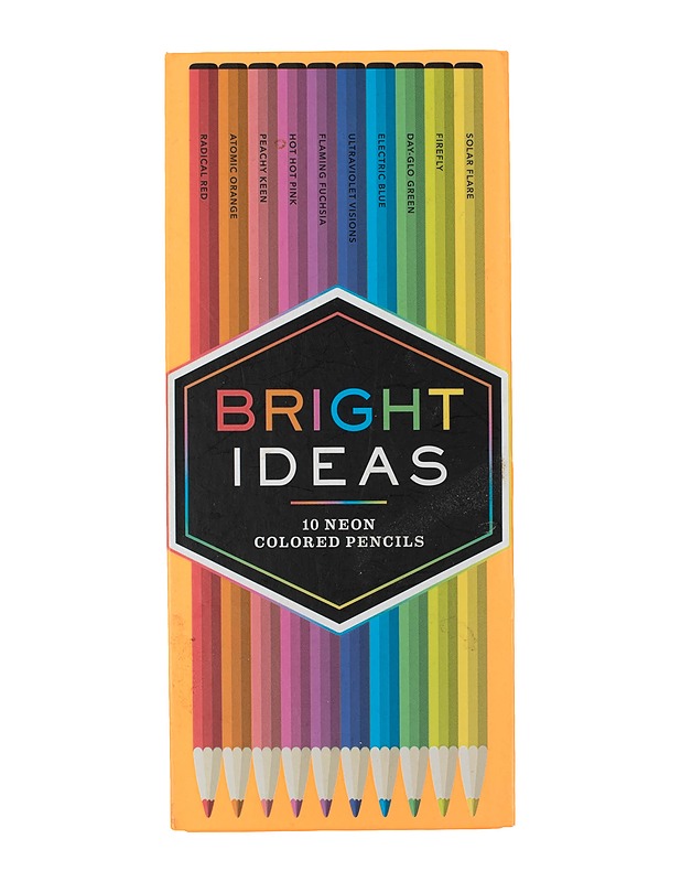 BRIGHT IDEAS Neon värikynät, 10 kpl - Askartelu - 10105510642 - 0