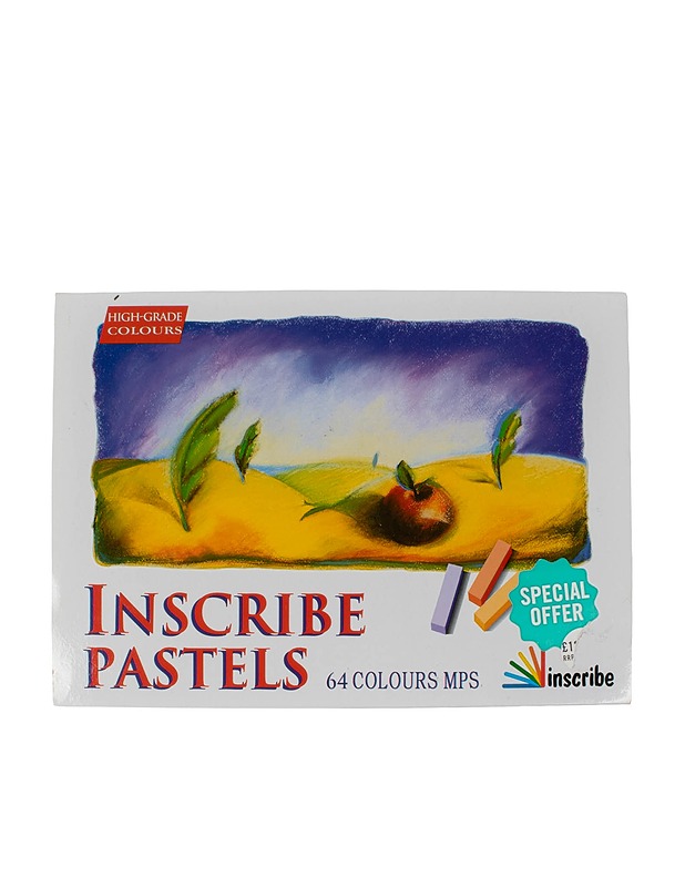INSCRIBE pastelliliidut, 64 kpl - Askartelu - 10105510648 - 0