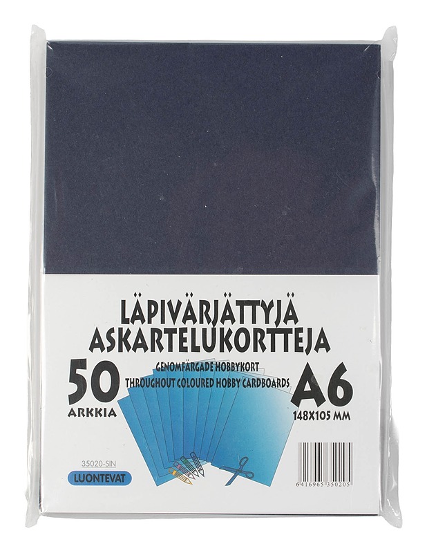 Askartelukortit A6, 50 arkkia - Askartelu - 10105510650 - 0