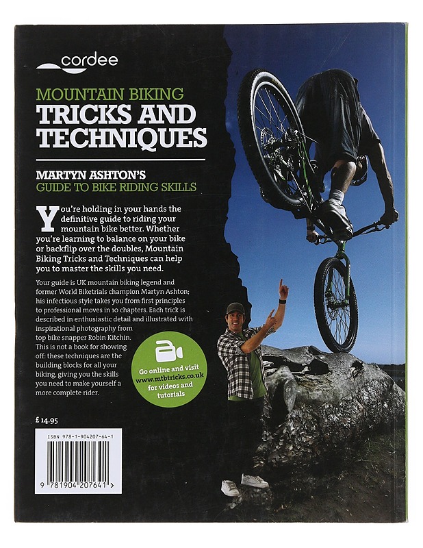 Mountain biking tricks and techniques : Martyn Ashton's guide to bike riding skills - Ashton, Martyn - Harrastekirjat - 10105510700 - 1