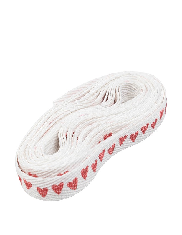 Sydän koristenauha, 3 m - Ompelu - 10105510713 - 0