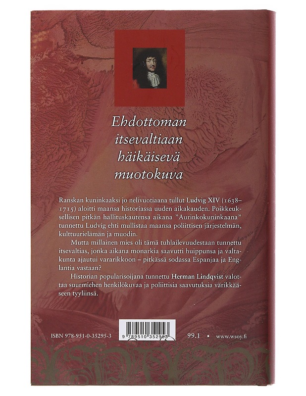 Aurinkokuningas Ludvig XIV - Lindqvist, Herman - Elämäkerrat ja muistelmat - 10105510770 - 1