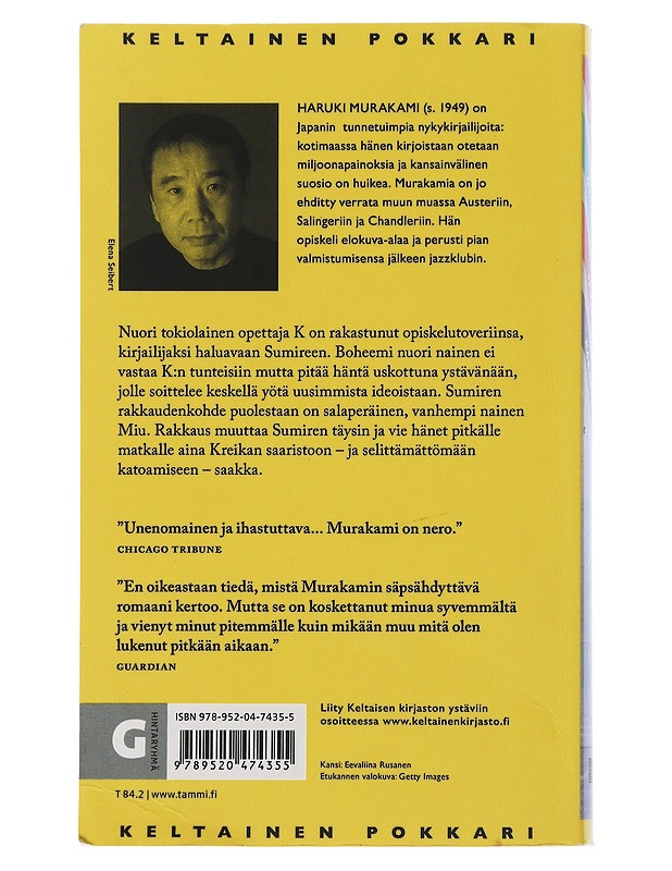 Sputnik-rakastettuni - Murakami, Haruki - Romaanit ja novellit - 10105510784 - 1