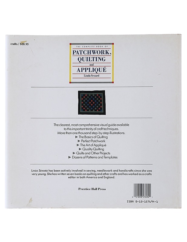 Patchwork, quilting and applique - Linda Seward - Käsityökirjat - 10105510815 - 1