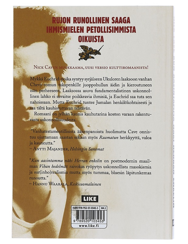 Kun aasintamma näki Herran enkelin - Cave, Nick - Romaanit ja novellit - 10105510860 - 1