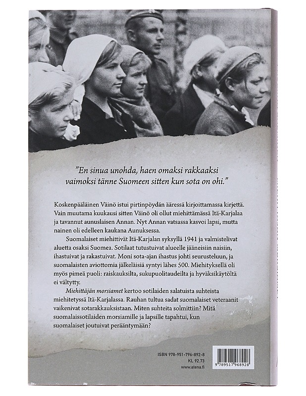 Miehittäjän morsiamet - Pauliina Salminen - Elämäkerrat ja muistelmat - 10105510899 - 1