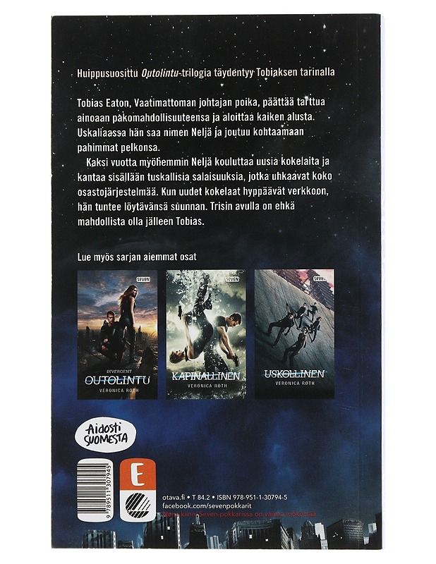 Neljä - Roth, Veronica - Fantasia- ja scifi - 10105510907 - 1