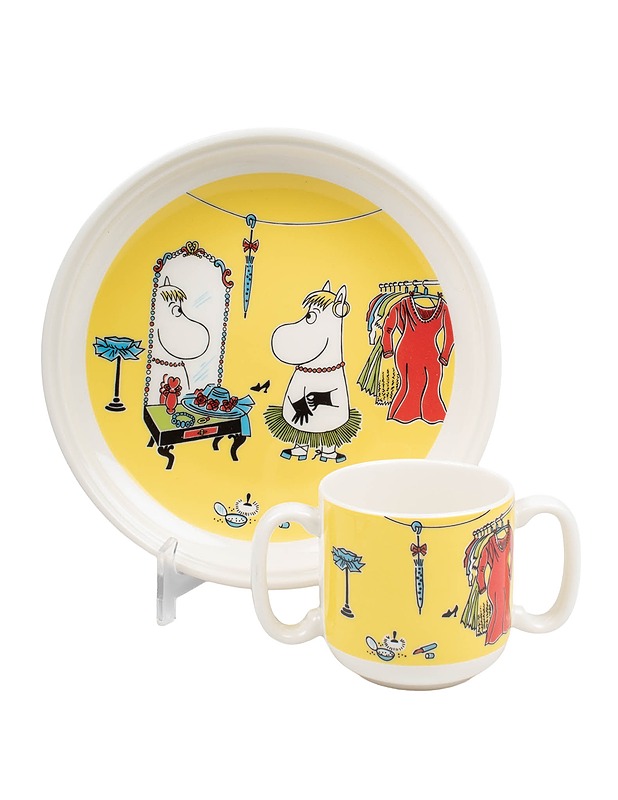 ARABIA Muumi Roolileikki lastenmuki ja lautanen - Designsuosikit - 10105510944 - 0