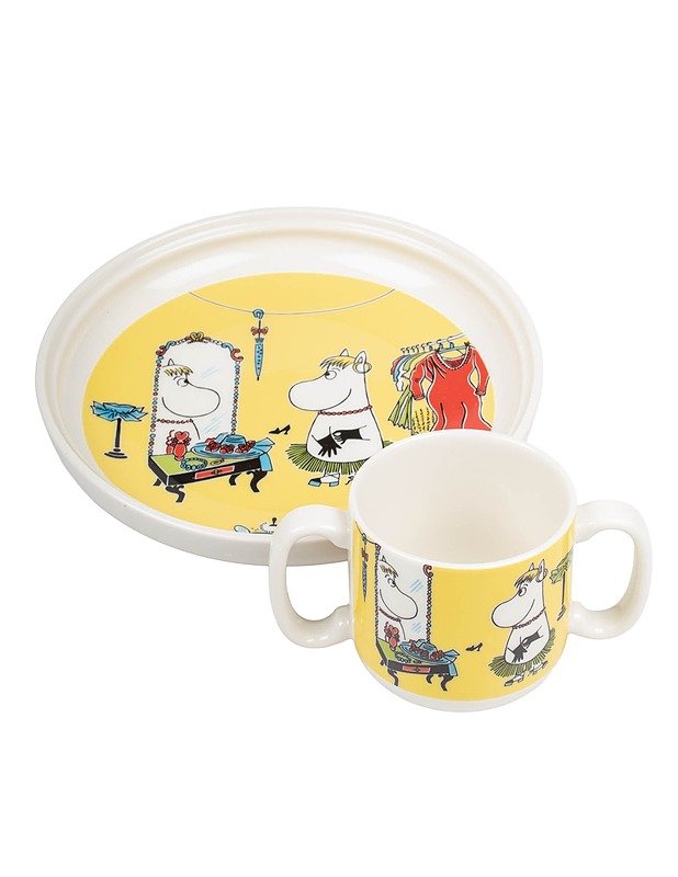 ARABIA Muumi Roolileikki lastenmuki ja lautanen - Designsuosikit - 10105510944 - 1