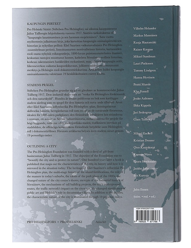 Kaupungin piirteet- Ilonen, Juha - Harrastekirjat - 10105510950 - 1