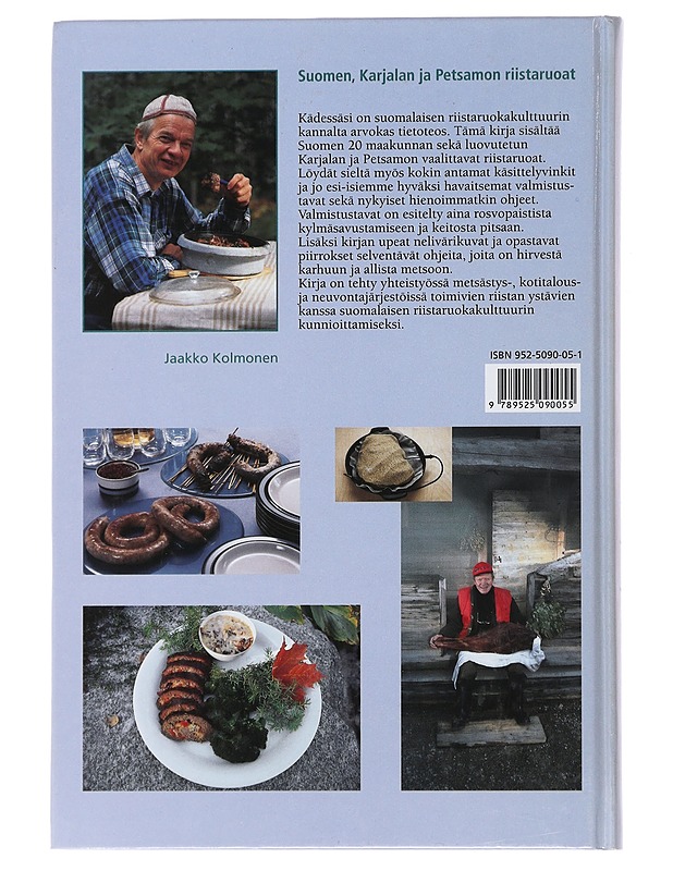 Suomen, Karjalan ja Petsamon riistaruoat- Jaakko Kolmonen - Harrastekirjat - 10105510957 - 1