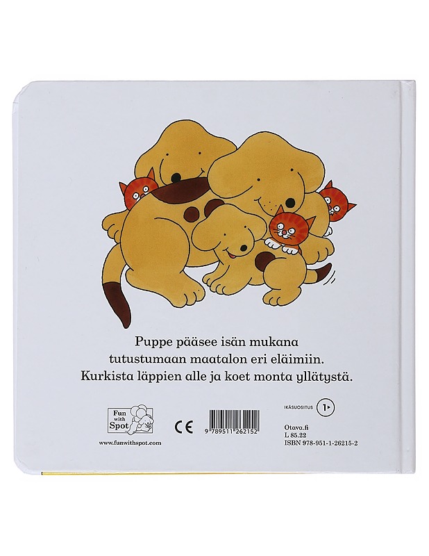 Puppe ja maatalon eläimet - Hill, Eric - Lastenkirjat - 10105510960 - 1