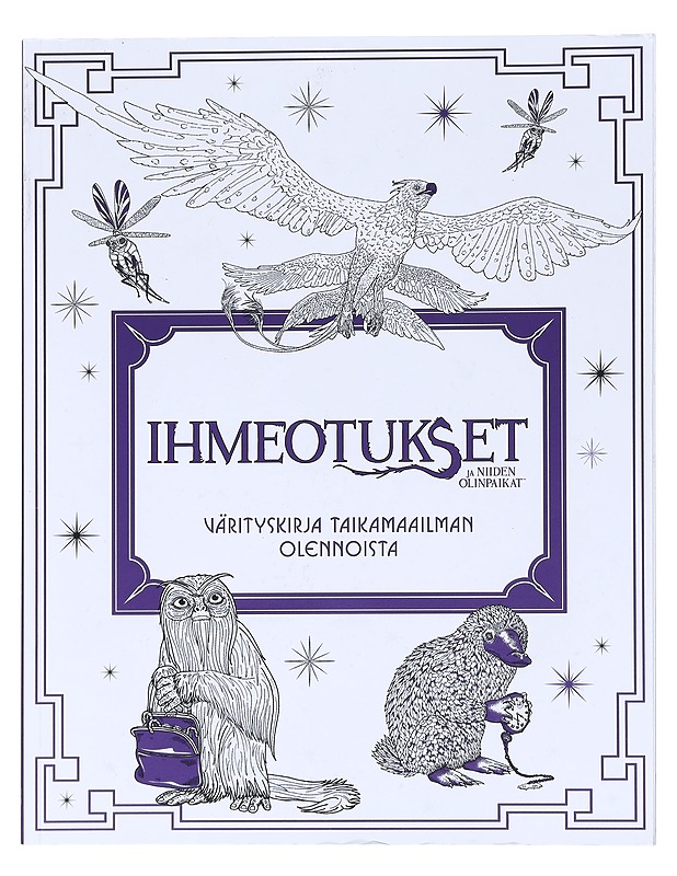 Ihmeotukset ja niiden olinpaikat -värityskirja - Harrastekirjat - 10105510962 - 0