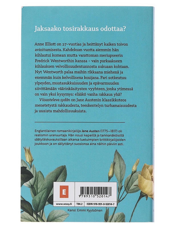 Viisasteleva sydän - Austen, Jane - Romaanit ja novellit - 10105510977 - 1
