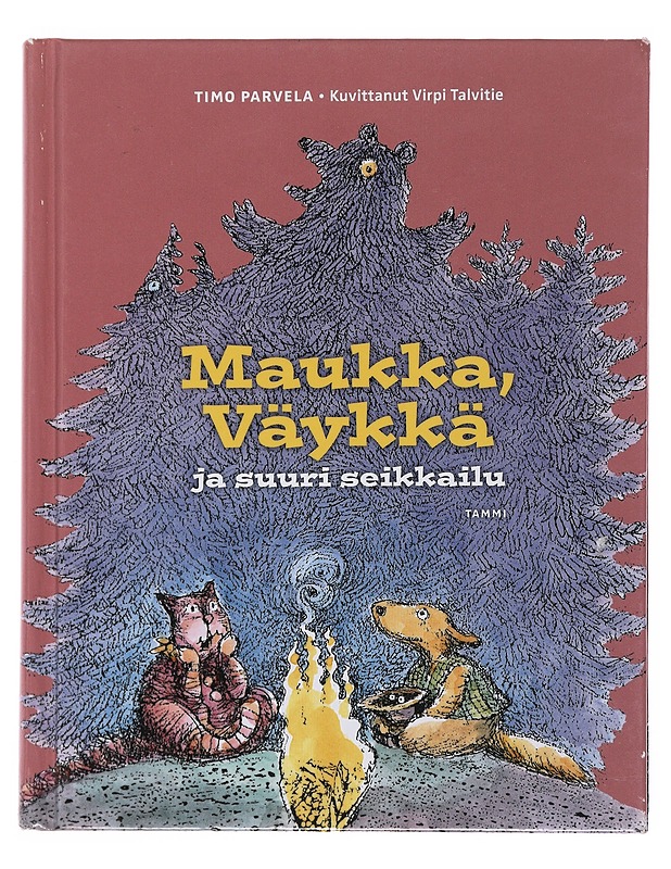 Maukka, Väykkä ja suuri seikkailu - Parvela, Timo - Lastenkirjat - 10105510986 - 0