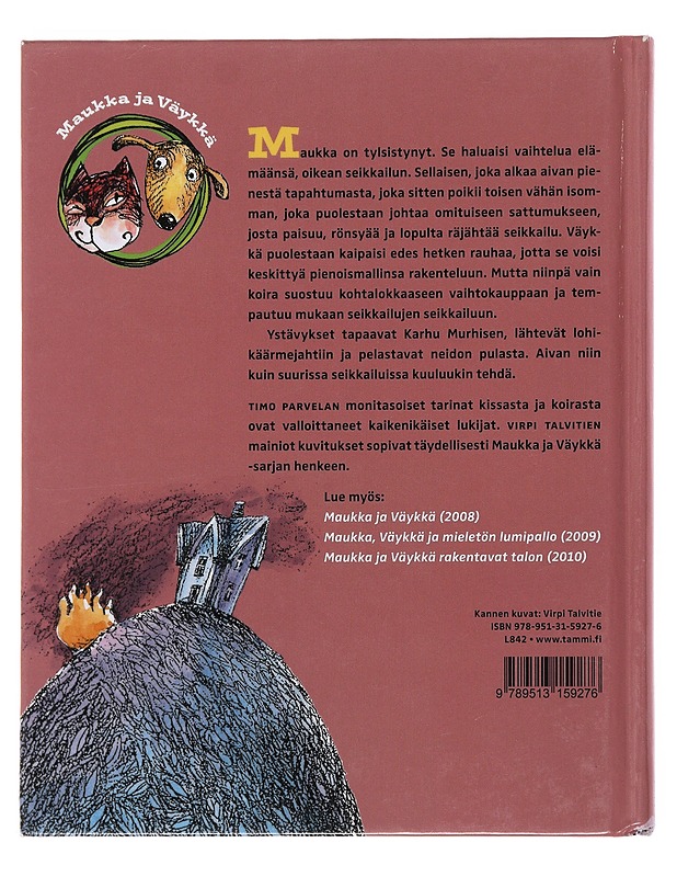 Maukka, Väykkä ja suuri seikkailu - Parvela, Timo - Lastenkirjat - 10105510986 - 1