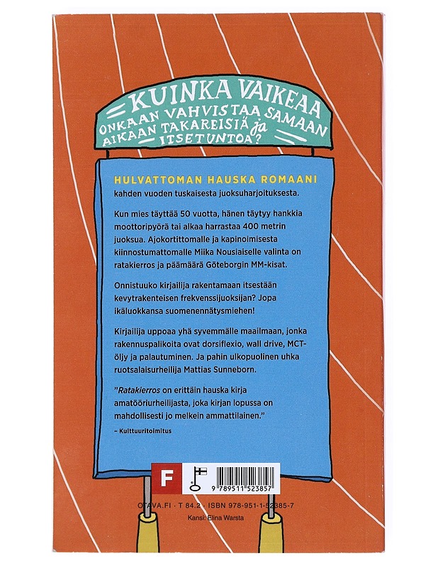 Ratakierros - Miika Nousiainen - Romaanit ja novellit - 10105510984 - 1