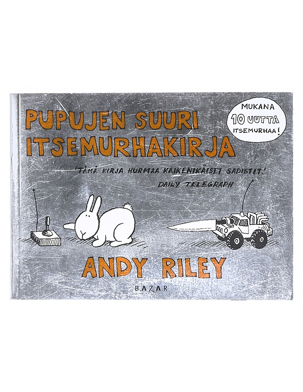 Pupujen suuri itsemurhakirja - Riley, Andy - Sarjakuvat - 10105510985 - 0