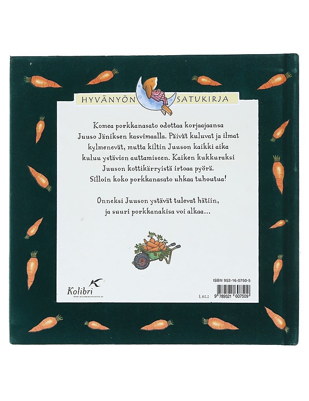 Juuson suuri porkkanakisa - Payne, Liane - Lastenkirjat - 10105510995 - 1