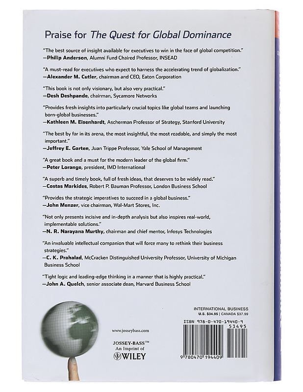 The quest for global dominance - Gupta, Anil K. - Romaanit ja novellit - 10105511005 - 1