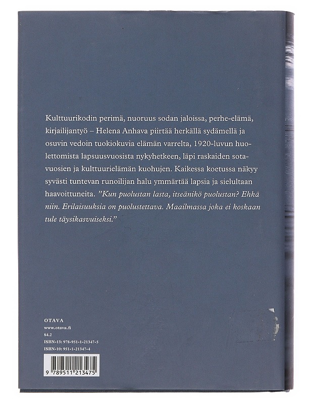 Toimita talosi: muistijälkiä - Helena Anhava - Elämäkerrat ja muistelmat - 10105511011 - 1