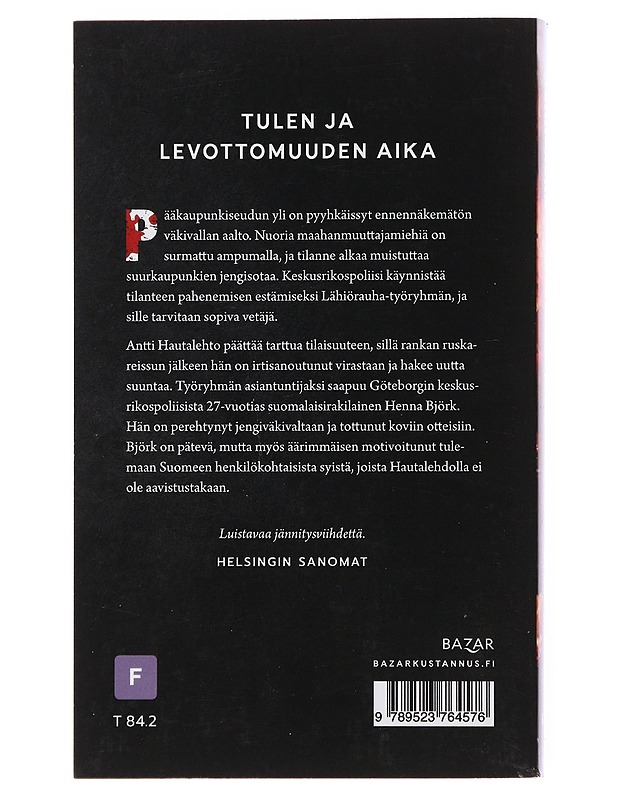 Tulen aika - Rönnbacka - Jännitys ja dekkarit - 10105511017 - 1