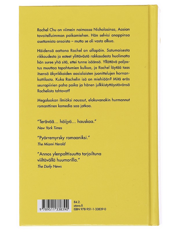 Ökyrikas tyttöystävä - Kwan, Kevin - Romaanit ja novellit - 10105511034 - 1