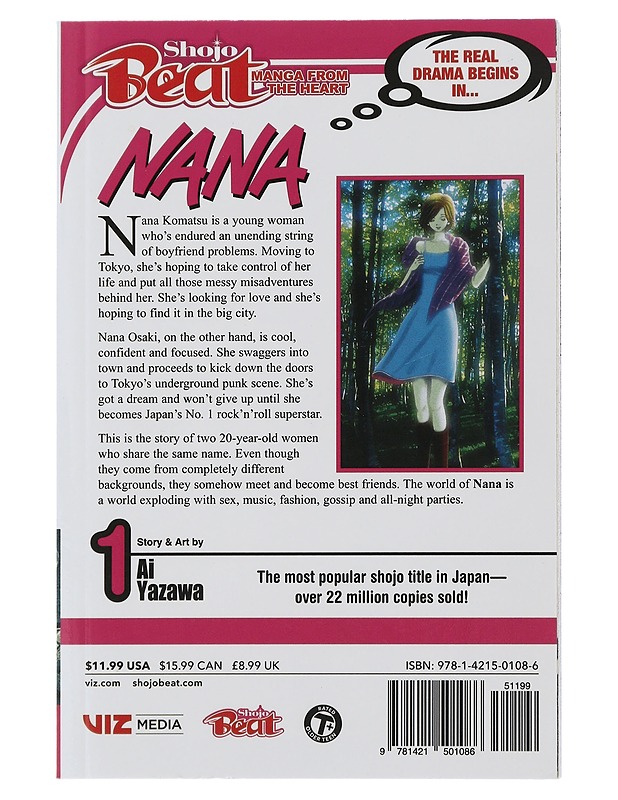 Nana. Vol. 1 - Yazawa, Ai - Sarjakuvat - 10105511051 - 1