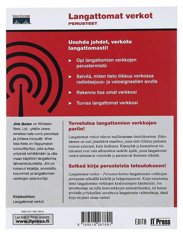 Langattomat verkot : perusteet - Geier, Jim - Tietokirjat ja oppaat - 10105511059 - 1