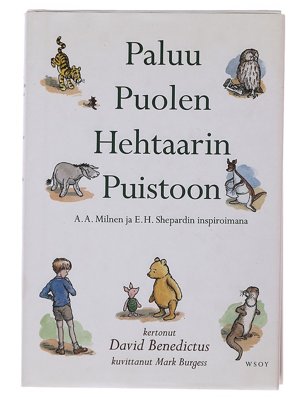 Paluu Puolen hehtaarin puistoon - Benedictus, David - Lastenkirjat - 10105511069 - 0