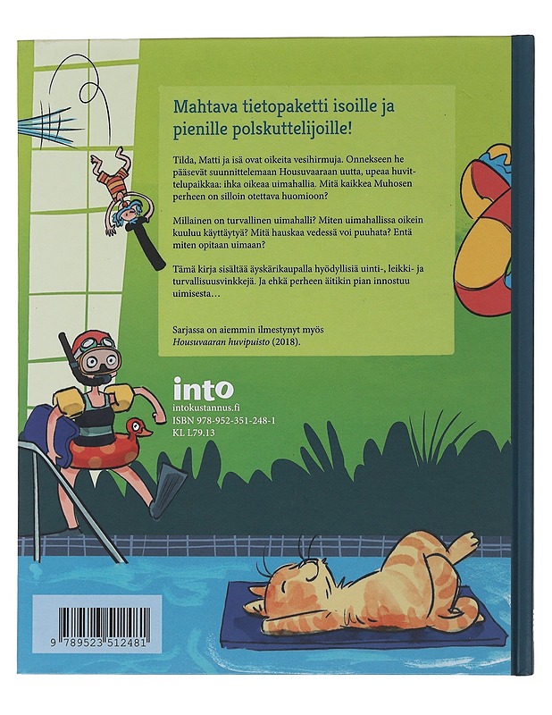 Housuvaaran uimahalli : tietoa vesihirmuille - Hurme, Vuokko - Lastenkirjat - 10105511104 - 1