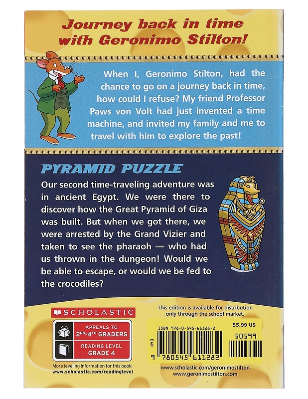 Pyramid Puzzle- Geronimo Stilton - Lastenkirjat - 10105511134 - 1