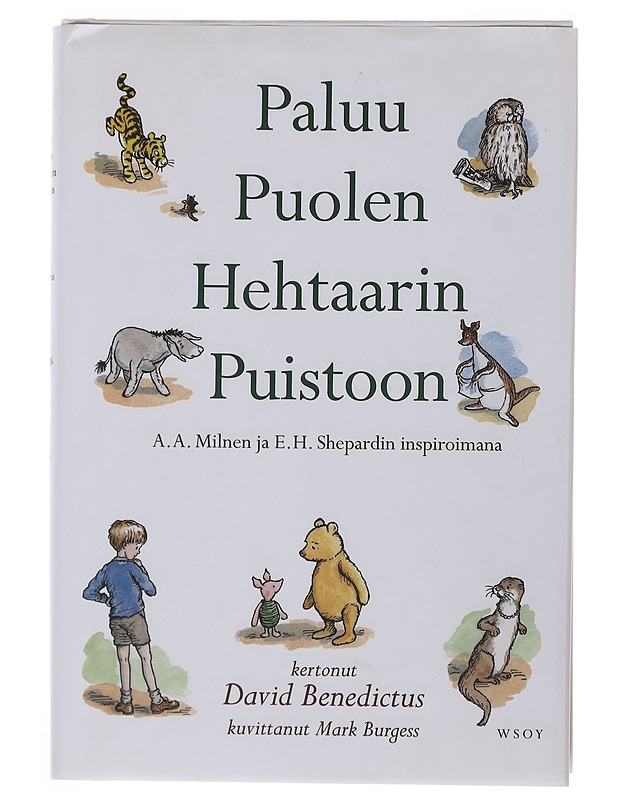 Paluu Puolen hehtaarin puistoon - Benedictus, David - Lastenkirjat - 10105511147 - 0
