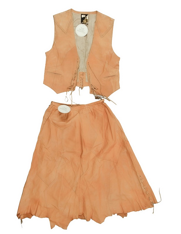 FRIITALA nahka liivi ja hame - Naisten paidat ja topit - 10105511149 - 0