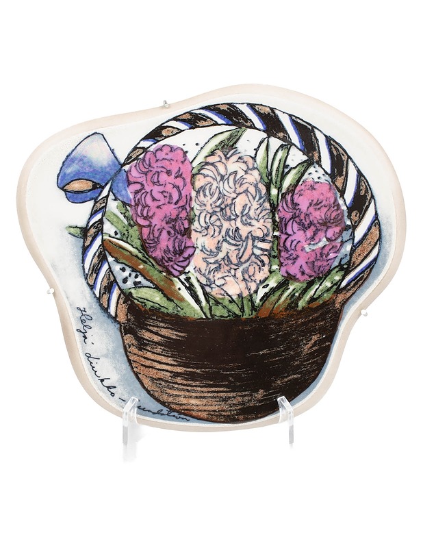 ARABIA Hyasinttikori seinälaatta - Designsuosikit - 10105511160 - 0
