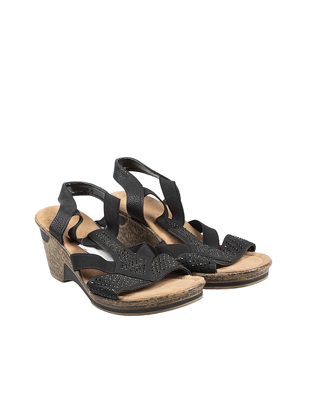 RIEKER kiilakorkosandaalit, 41 - Naisten sandaalit ja balleriinat - 10105511168 - 0