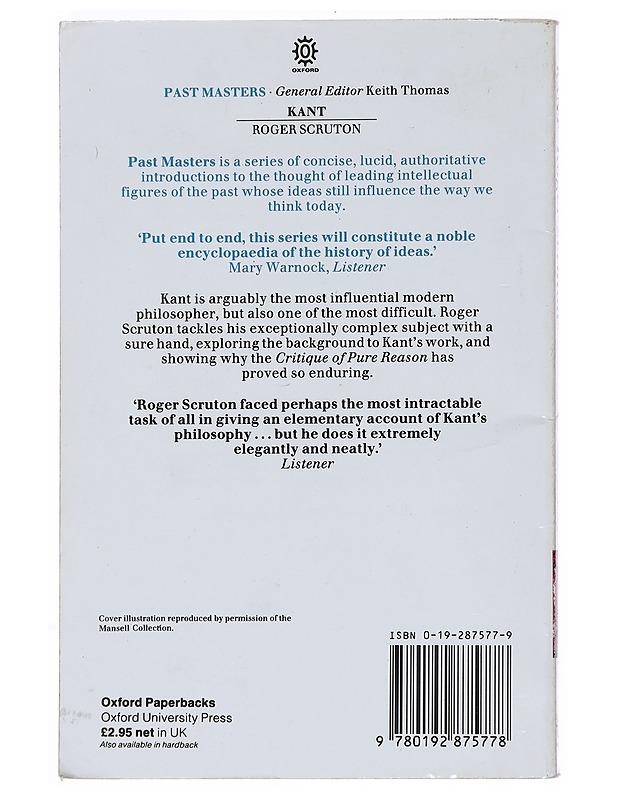 Kant - Roger Scruton - Tietokirjat ja oppaat - 10105511177 - 1