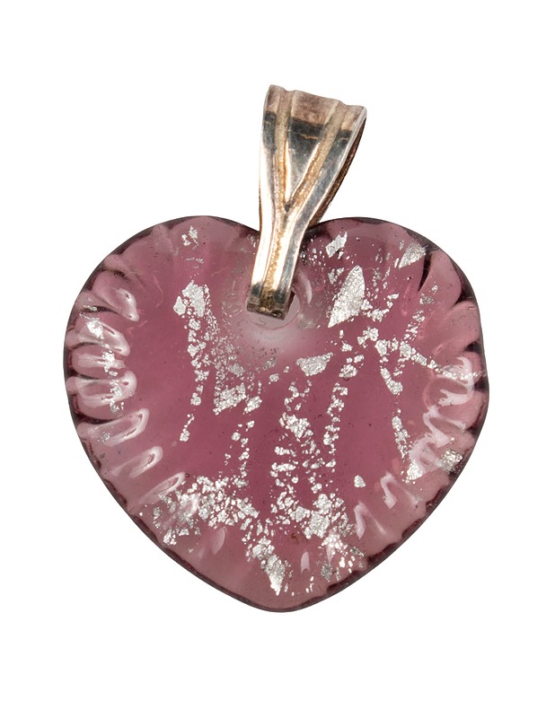 Hopeinen lasisydän - Askartelu - 10105511192 - 0