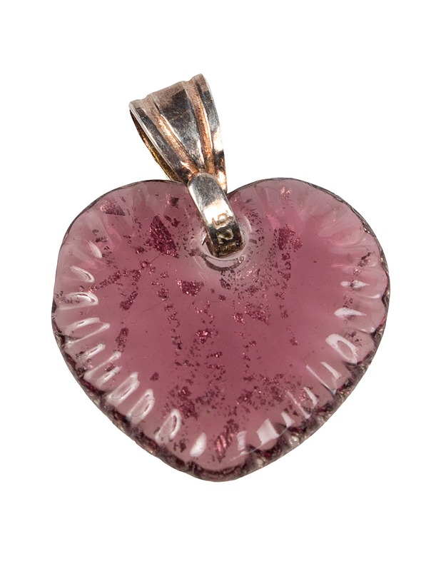 Hopeinen lasisydän - Askartelu - 10105511192 - 1