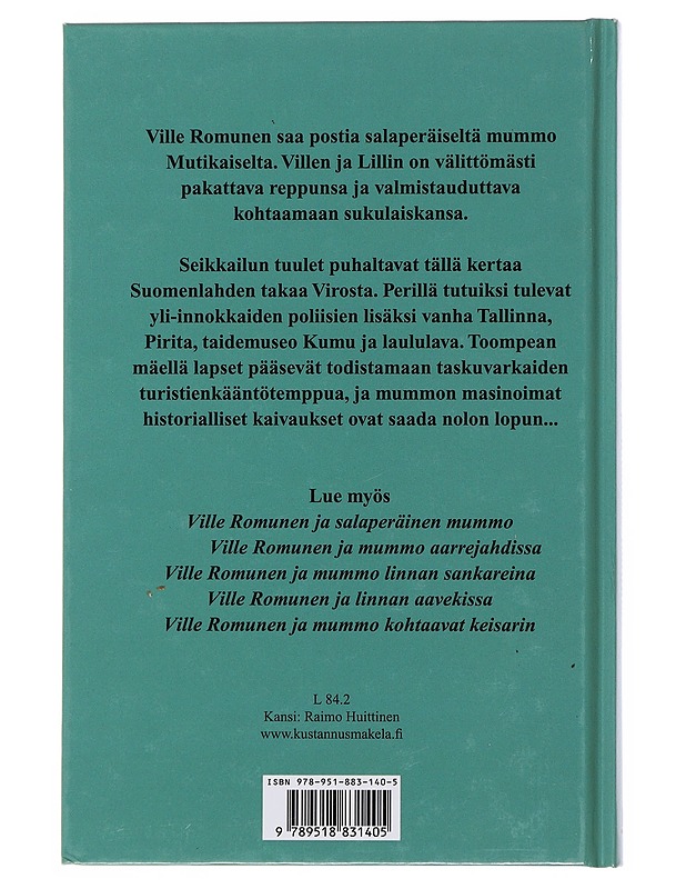 Ville Romunen ja mummo Tallinnassa - Dieckmann, Maijaliisa - Lastenkirjat - 10105511203 - 1