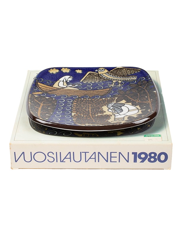 ARABIA Kalevala vuosilautanen 1980 - Designsuosikit - 10105511209 - 0