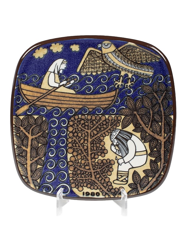 ARABIA Kalevala vuosilautanen 1980 - Designsuosikit - 10105511209 - 1