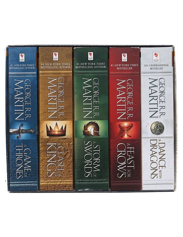 A Song of Ice & Fire 1-5 - George R.R. Martin - Kirja lahjaksi - 10105511223 - 2