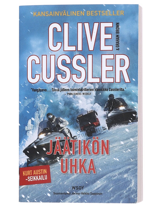 Jäätikön uhka - Cussler, Clive - Jännitys ja dekkarit - 10105511222 - 0