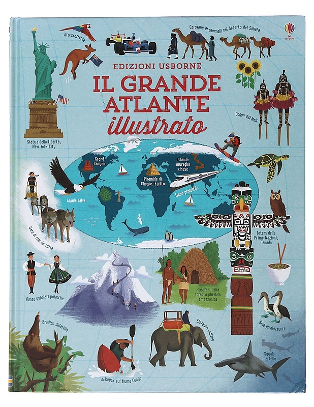 The Great Illustrated Atlas : Illustrated edition - Emily Bone - Tietokirjat ja oppaat - 10105511239 - 0