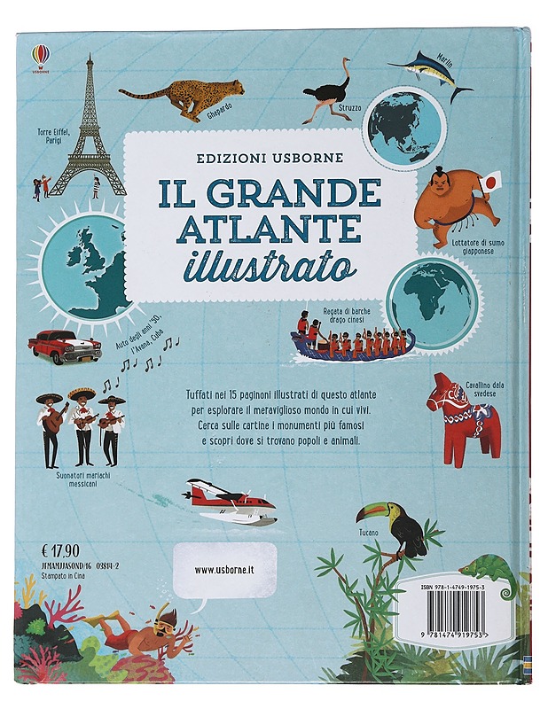 The Great Illustrated Atlas : Illustrated edition - Emily Bone - Tietokirjat ja oppaat - 10105511239 - 1