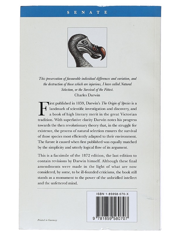 The origin of species - Charles Darwin - Tietokirjat ja oppaat - 10105511243 - 1