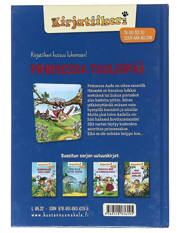 Prinsessa Tuulispää - Steinebacher, Hannah - Lastenkirjat - 10105511255 - 1